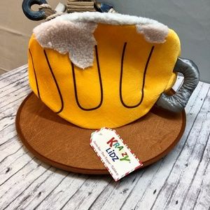 5/$25 NWT Unisex St. Patrick's Day Beer Foam Hat